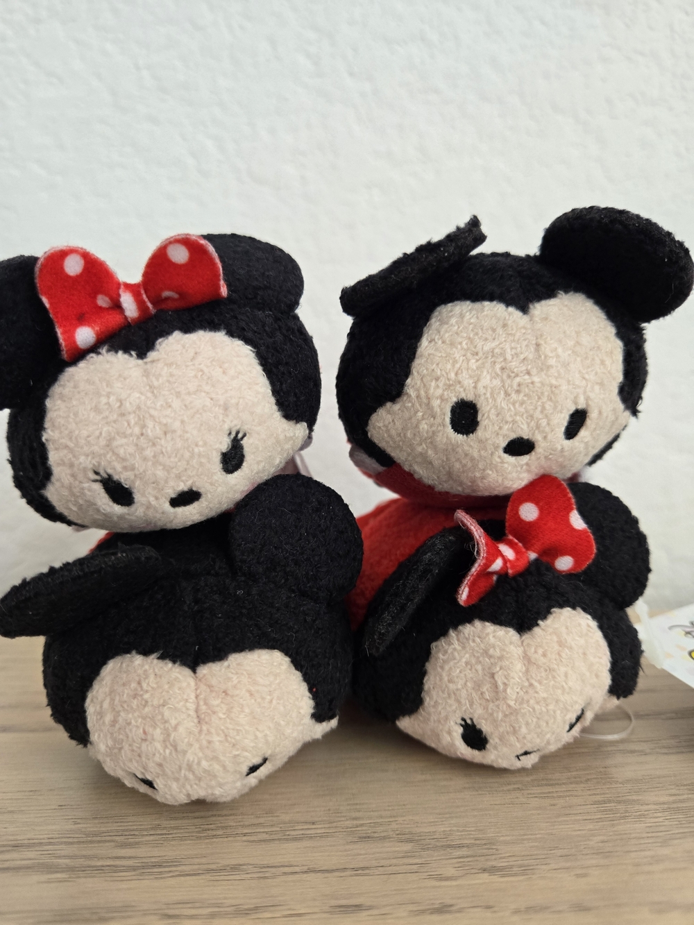 Set Of 4 Tsum Tsum! 2 Mickey And 2 Minnie Tsum Tsum - NWT